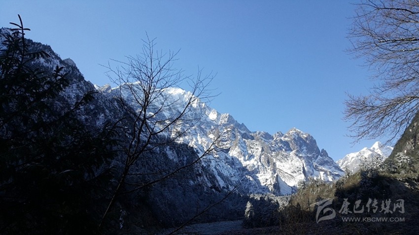 海螺溝這組冬日雪景圖請拿走！