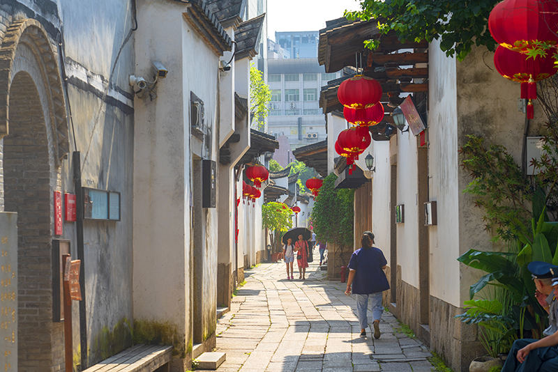 2019年6月28日，福州，三坊七巷風(fēng)光。